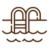 Swimming pool icon